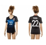 Women's Japan #22 Yoshida Home Soccer Country Jersey