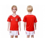 Wales Blank Home Kid Soccer Country Jersey