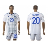 Bosnia Herzegovina #20 Hajrovic Away Soccer Country Jersey