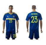 Bosnia Herzegovina #23 Salihovic Home Soccer Country Jersey