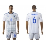 Bosnia Herzegovina #6 Vranjes Away Soccer Country Jersey