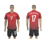 Turkey #17 Calhanoglu Home Soccer Country Jersey