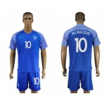 Holland #10 Wijnaldum Away Soccer Country Jersey