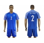 Holland #2 Veltman Away Soccer Country Jersey