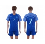 Holland #7 Memphis Away Soccer Country Jersey
