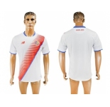Costa Rica Blank Away Soccer Country Jersey