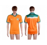 Cote dlvoire Blank Home Soccer Country Jersey