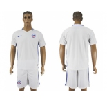 Chile Blank Away Soccer Country Jersey