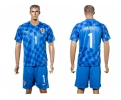 Croatia #1 Vargic Away Soccer Country Jersey