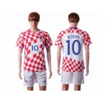 Croatia #10 Boban Home Soccer Country Jersey
