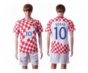 Croatia #10 Boban Home Soccer Country Jersey