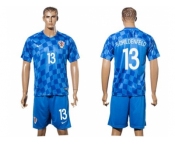 Croatia #13 S.Childenfeld Away Soccer Country Jersey