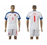 Czech #1 Cech Away Soccer Country Jersey