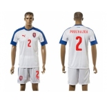 Czech #2 Prochazka Away Soccer Country Jersey