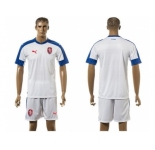 Czech Blank Away Soccer Country Jersey