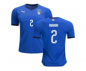 Italy #2 Rugani Home Soccer Country Jersey
