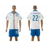 Italy #22 EL Shaarawy Away Soccer Country Jersey1