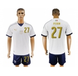 Italy #27 Perin Away Soccer Country Jersey