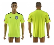 Italy Blank Shiny Green Goalkeeper Soccer Country Jersey