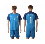 France #1 LLORIS Home Soccer Country Jersey
