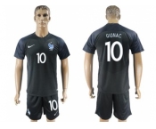 France #10 Gignac Away Soccer Country Jersey