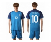 France #10 Gignac Home Soccer Country Jersey