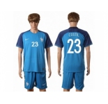 France #23 Costil Home Soccer Country Jersey