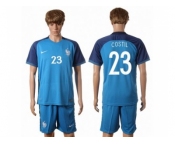 France #23 Costil Home Soccer Country Jersey