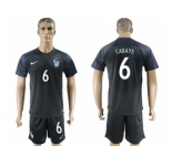 France #6 Cabaye Away Soccer Country Jersey1