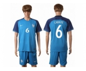 France #6 Cabaye Home Soccer Country Jersey