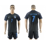 France #7 Griezmann Away Soccer Country Jersey