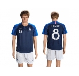 France #8 Lemar Home Soccer Country Jersey