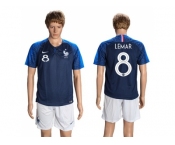 France #8 Lemar Home Soccer Country Jersey