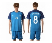 France #8 Valbuena Home Soccer Country Jersey
