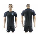 France Blank Away Soccer Country Jersey1