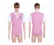 France Blank Purple Polo Shirts