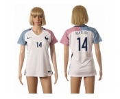 Women France #14 Matuidi Away Away Soccer Country Jersey