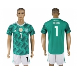 Germany #1 Neuer Away Soccer Country Jersey