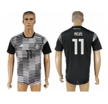 Germany #11 Reus Black Soccer Country Jersey