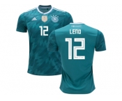 Germany #12 Leno Away Soccer Country Jersey