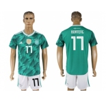 Germany #17 Boateng Away Soccer Country Jersey