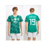 Germany #19 Goretzka Away Soccer Country Jersey