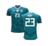 Germany #23 Rudy Away Soccer Country Jersey
