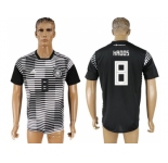 Germany #8 Kroos Black Soccer Country Jersey