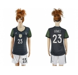 Women's Germany #23 Gomez Away Soccer Country Jersey