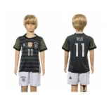 Germany #11 Reus Away Kid Soccer Country Jersey