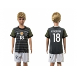 Germany #18 Klinsmann Away Kid Soccer Country Jersey