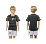 Germany Blank Away Kid Soccer Country Jersey