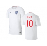 England #10 Kane Home Thai Version Soccer Country Jersey
