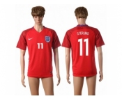 England #11 Sterling Away Soccer Country Jersey